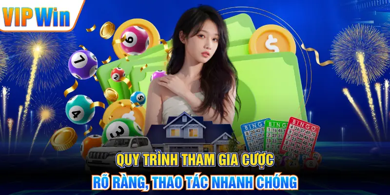 Quy trình tham gia cược rõ ràng, thao tác nhanh chóng